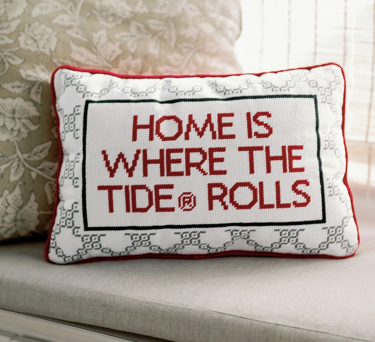 University of Alabama Needlepoint Pillow