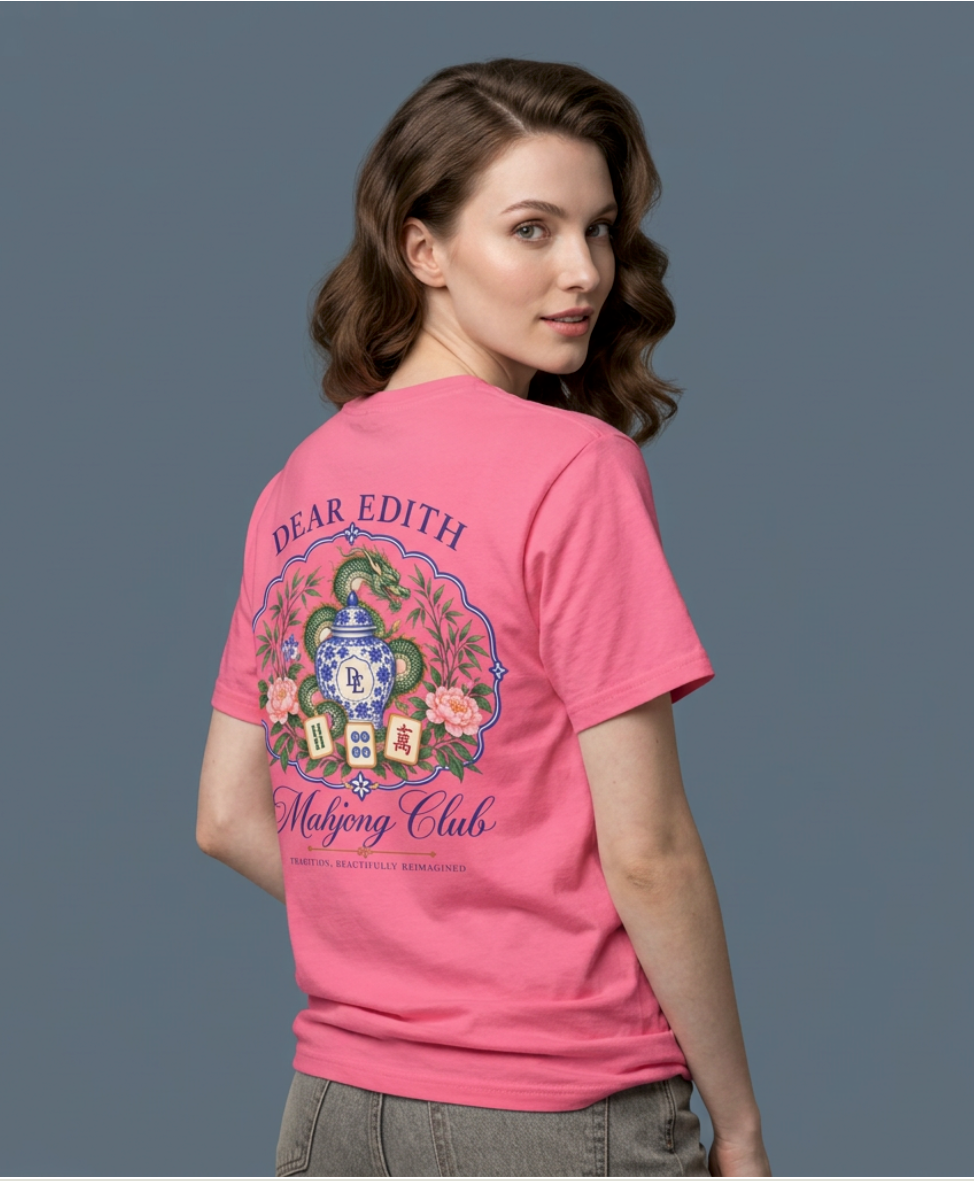 Dear Edith Mahjong Club Tshirt | Comfort Colors