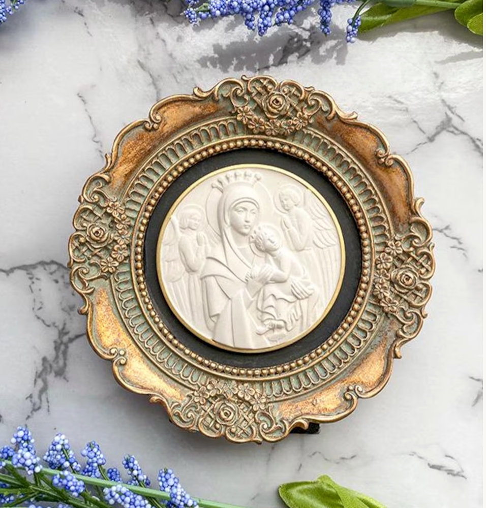 Framed Intaglio | Our Lady of Perpetual Help