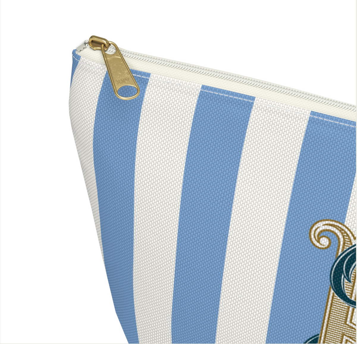 Monogammed Tile Pouch | Accessory Pouch