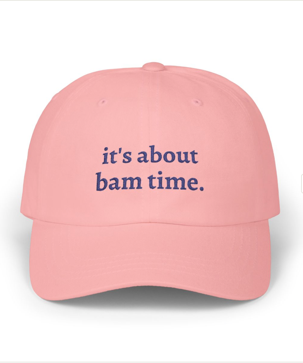 It's About Bam Time Baseball Cap