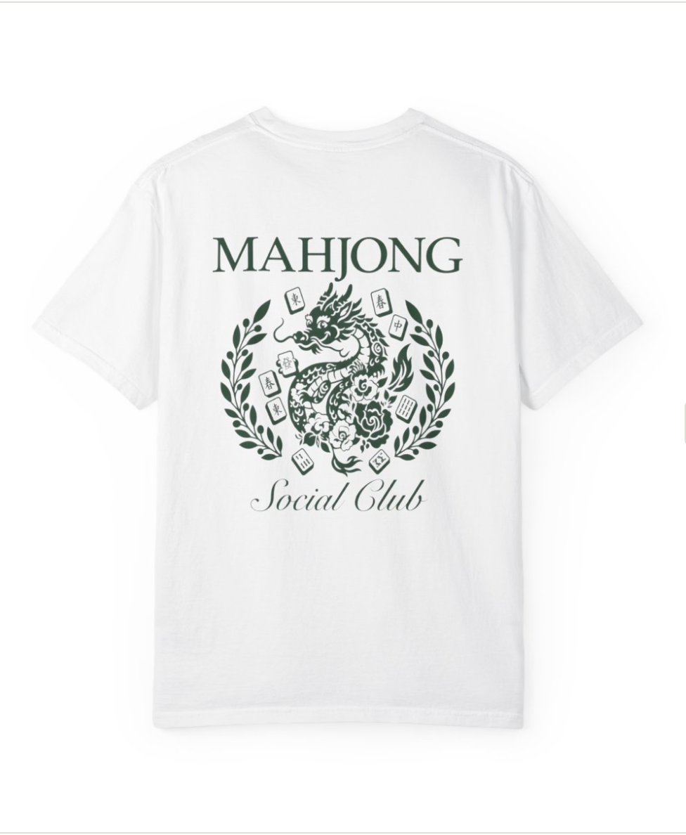 Mahjong Social Club T-shirt, Comfort Colors