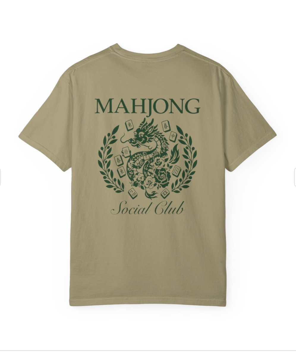 Mahjong Social Club T-shirt, Comfort Colors