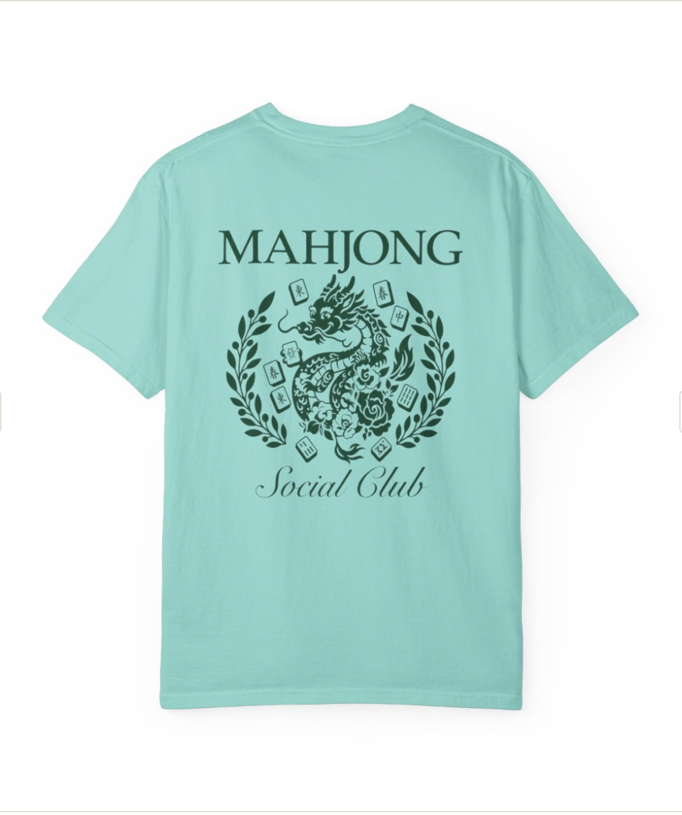 Mahjong Social Club T-shirt, Comfort Colors