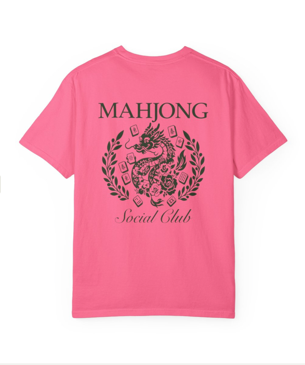 Mahjong Social Club T-shirt, Comfort Colors