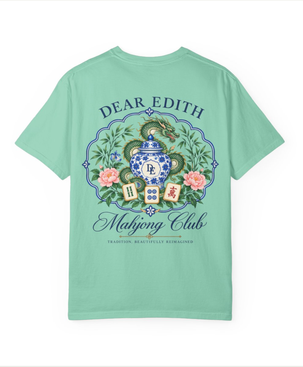 Dear Edith Mahjong Club Tshirt | Comfort Colors