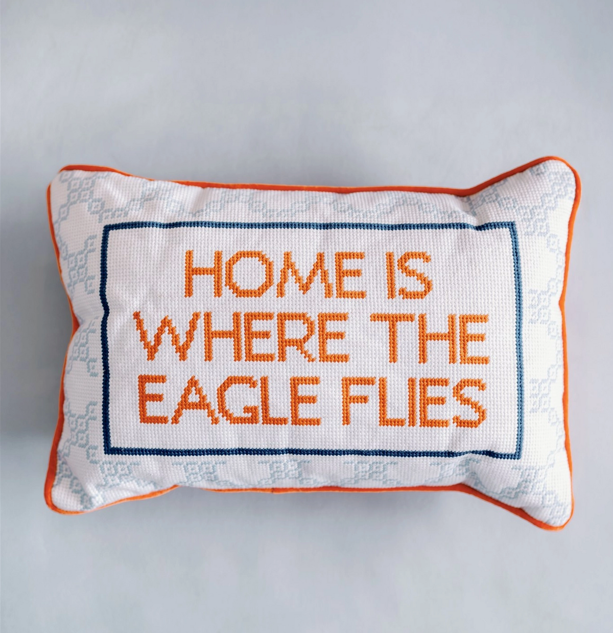 Eagle Needlepoint Pillow | Auburn University