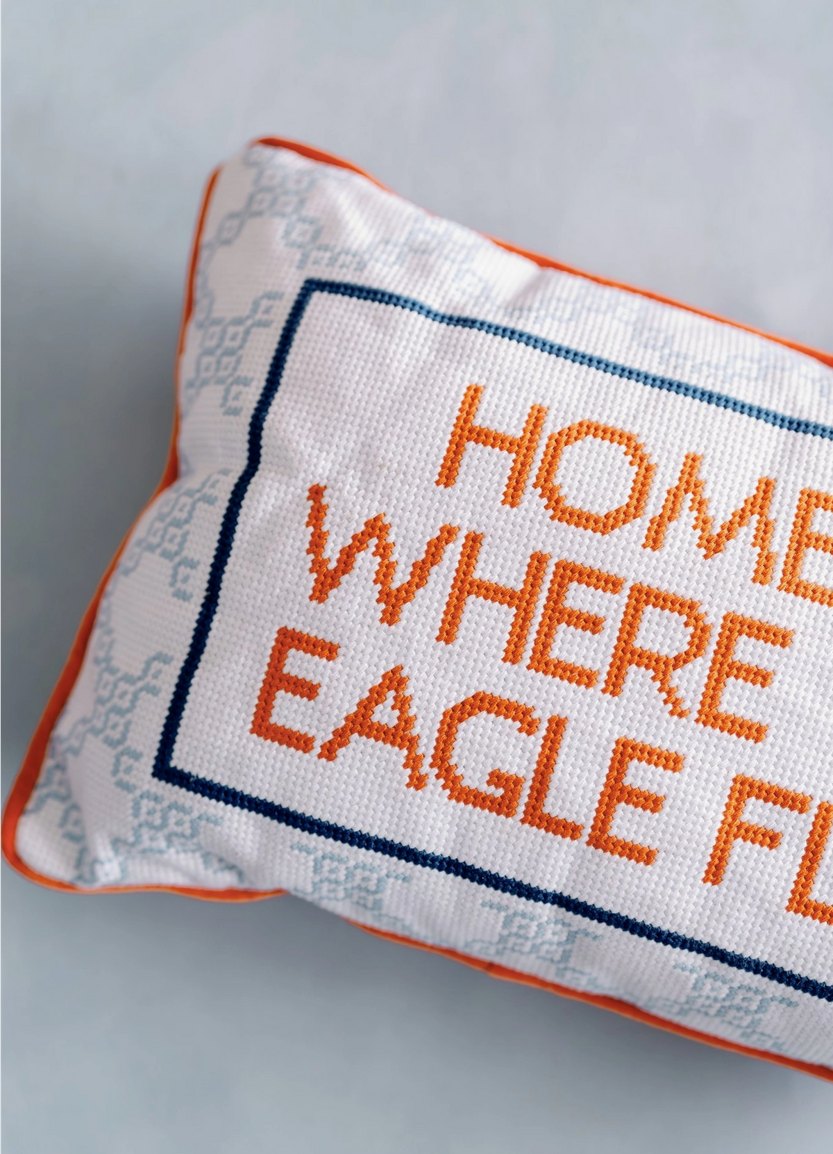 Eagle Needlepoint Pillow | Auburn University