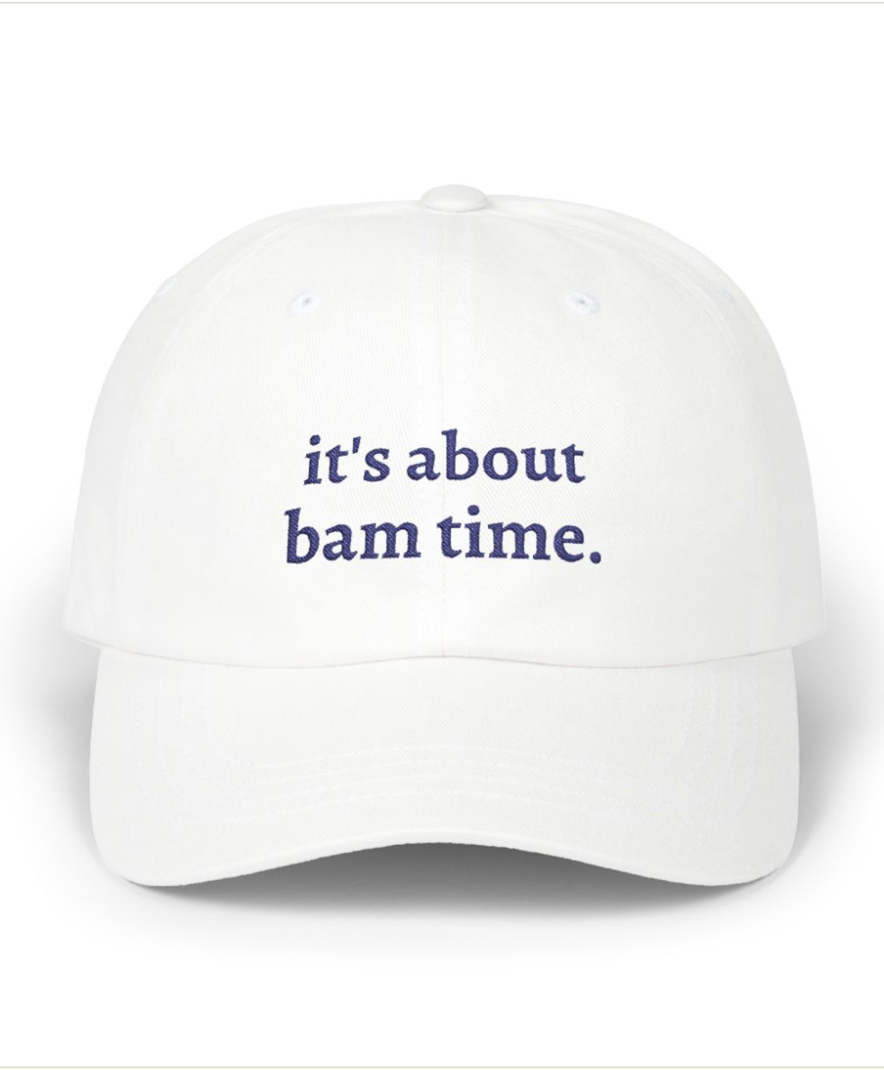 It's About Bam Time Baseball Cap