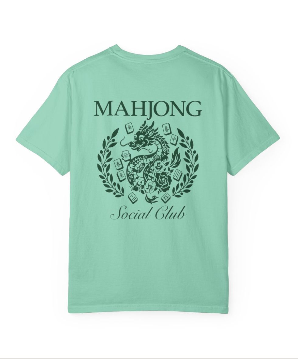 Mahjong Social Club T-shirt, Comfort Colors