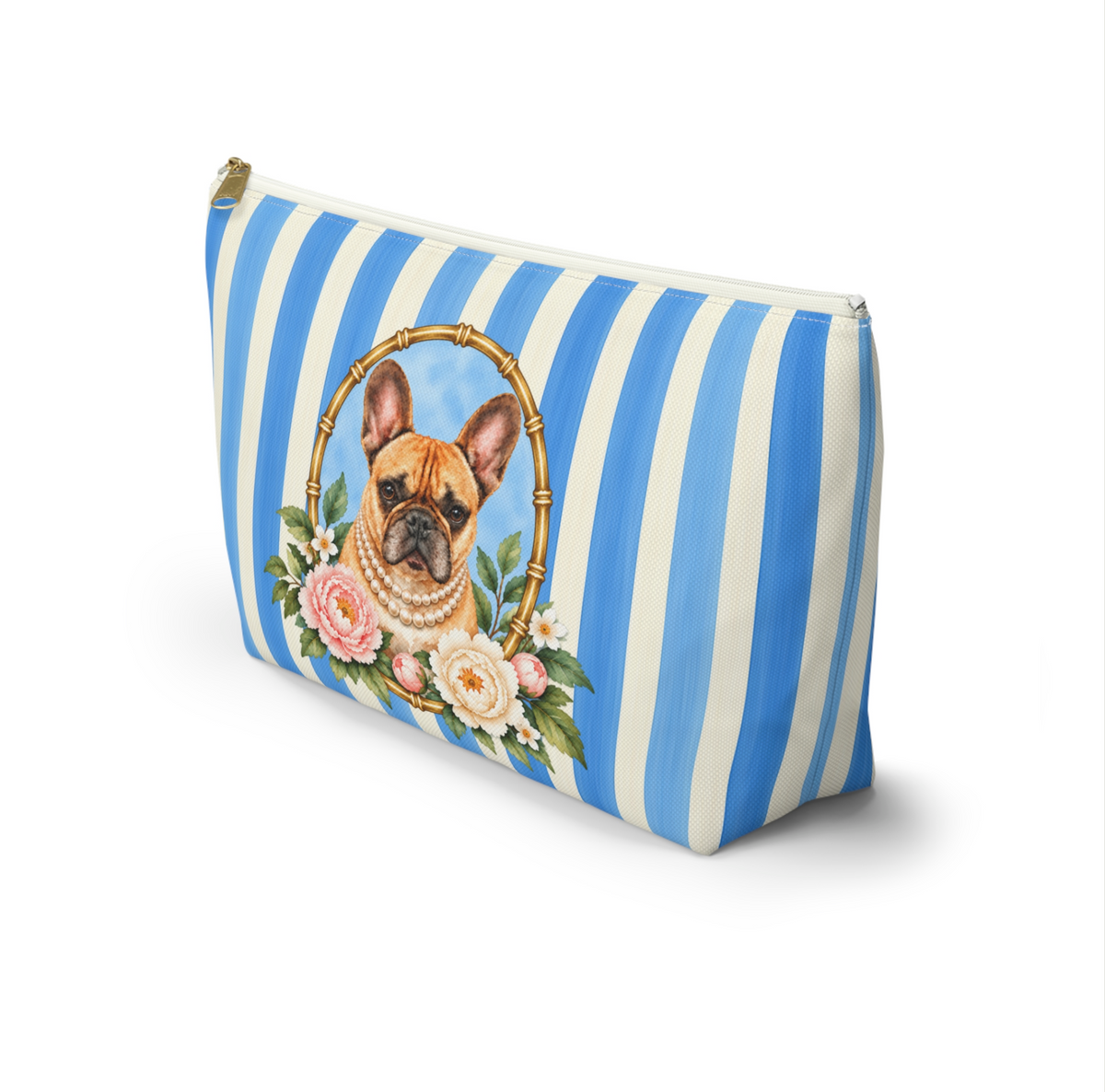 Frenchie Mahjong Tote Bag | Tile Pouch