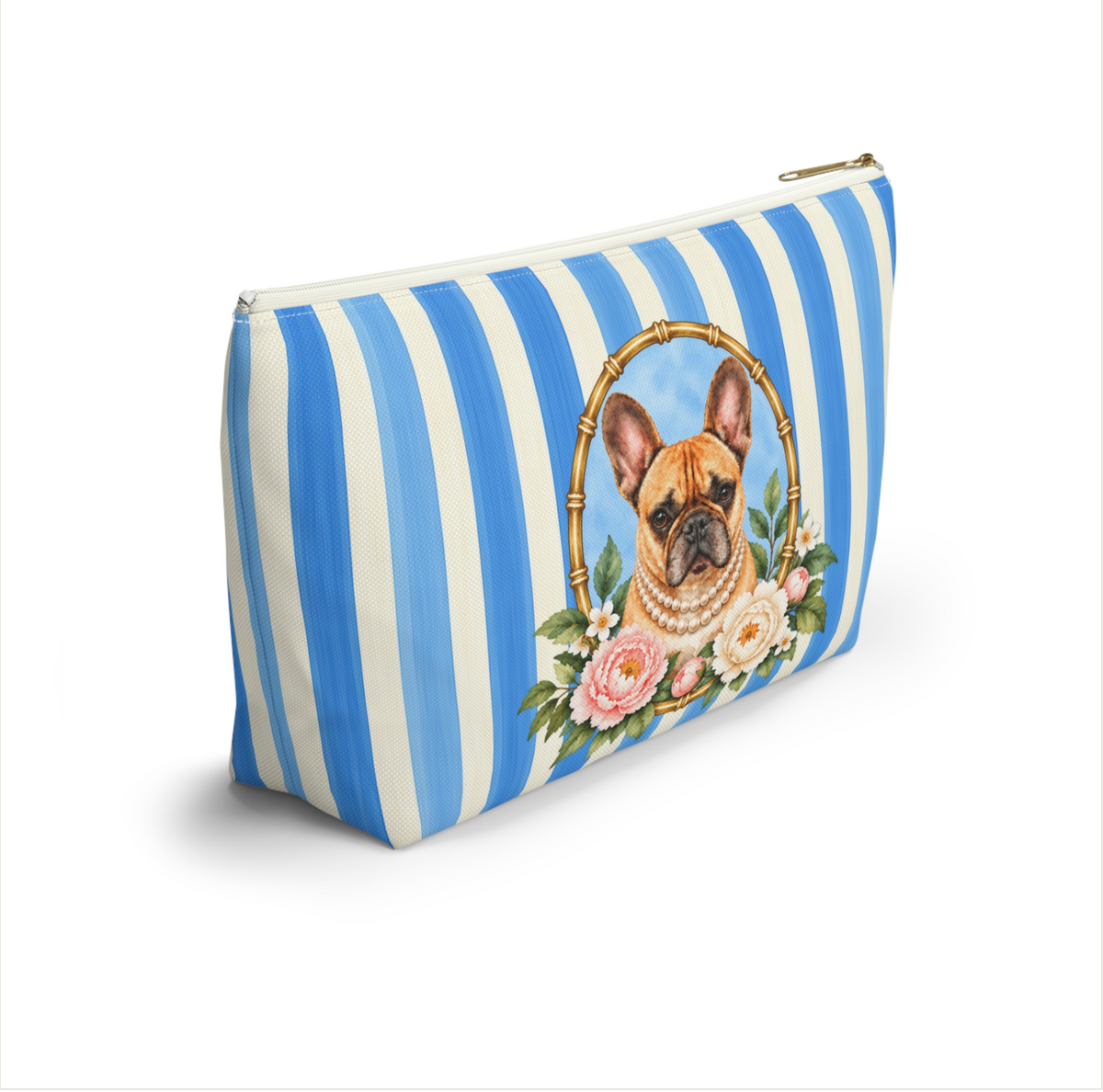 Frenchie Mahjong Tote Bag | Tile Pouch