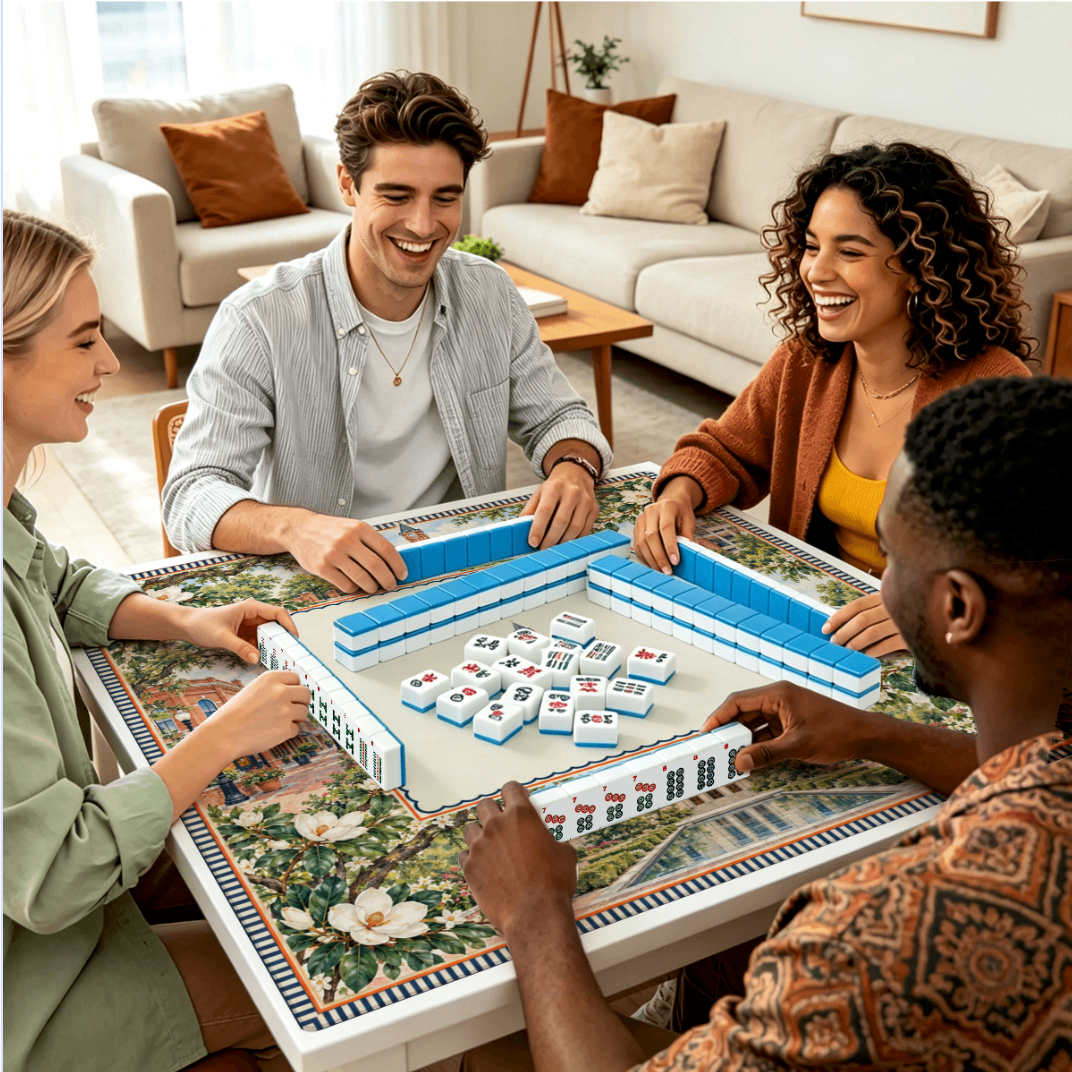 Auburn Alabama Mahjong Mat